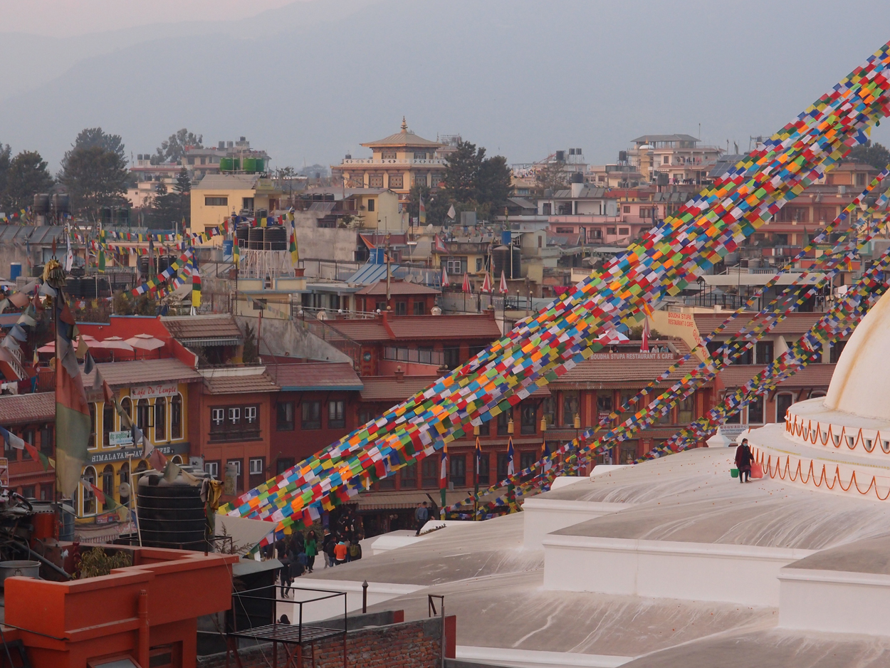 2018-01-20 17 Uhr - Namo Buddha Rooftop (Foto) 